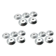 thumbnail image 1 of 15X Anchor Plate Adhesive Security Plate with Slot for Cables to Lock Down Laptops, Tablets, Monitors, Smart Phone,15 x anchor plate 15 x double-sided tape 15 x Clean PC,silver, 1 of 5