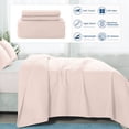 thumbnail image 3 of Copper Coin Pattern Quilted Bedspread 3 -Piece Pink Full/Queen Quilt Set, 3 of 4