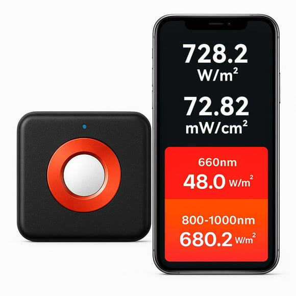 Medidor de luz LED para fototerapia AquaHorti de alta precisión