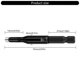 thumbnail image 5 of Hollow Punch Set Drill Bits Leather Hole Punch Tool Flexible Drill Bit Extension Hexagonal Handle Punching Drill Bit Kit, 5 of 5