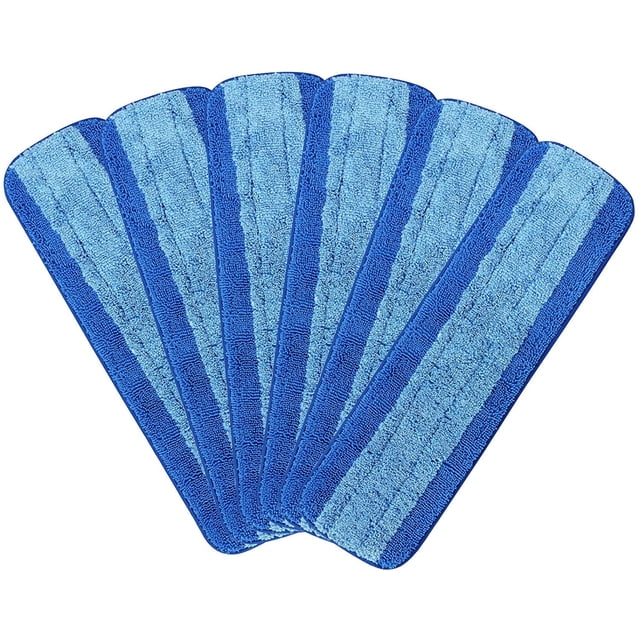 Machine Washable Microfiber Deep Clean Pads, Safe for All Hard Floors, Compatible with All Bona Mops, Washable & Reusable, Effective on Hardwood, Tile, and Stone Floors, Laundry