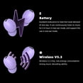 thumbnail image 5 of Kugisaki Wireless Earbuds Noise Cancelling Stereo Sound Low Latency Bluetooth 5.3 Headphones for Laptop/Phones/Sports, 5 of 7