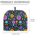thumbnail image 5 of HELLHERO Tea Cozies Covers Floral Pattern Polyester Canvas Keep Warm for Gift, 5 of 5