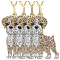 thumbnail image 1 of Collar DogNeck04 High Monaco MXKEG-004 4Pzas Boxing Dog Dorado Metal, 1 of 4