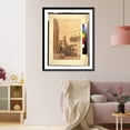 thumbnail image 3 of Historic Framed Print, Bazaar of the coppersmiths. Cairo.David Roberts, R.A., 17-7/8" x 21-7/8", 3 of 9