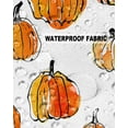 thumbnail image 5 of Pack of 2 Outdoor Pillow Covers, Fall Thanksgiving Orange Pumpkin Simple Lines Waterproof Square Throw Pillowcase Cushion Decorative Pillow Covers for Couch Patio Tent, 20x20 in, 5 of 6