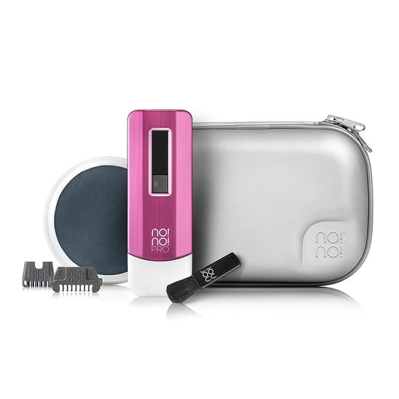 no!no! Pro Hair Removal Device for All Skin Tones, Body and Facial Hair Removal for Women & Men -Pink
