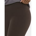 thumbnail image 4 of Avia Women's Ribbed SoftSculpt Flare Active Leggings with UPF 50, 31.5" Inseam, Sizes XS-XXXL, 4 of 5
