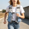 thumbnail image 2 of Hiking Hydration Vest Running Pack Adjustable Breathable for Camping Travel Daily, 2 of 9