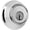 Chrome, variant on Kwikset SmartKey Security Antique Brass Metal Double Cylinder Deadbolt