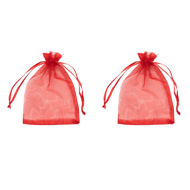 100 Bolsas Protección para Frutas Cultivo Malla Reutilizable Accesorios Jardín (rojo)