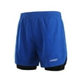 thumbnail image 2 of Shorts Deportivos Pantalones cortos para correr 2 en 1 para hombre de Lixada Secado rápido Ejercicio Lixada  Shorts Deportivos, 2 of 7