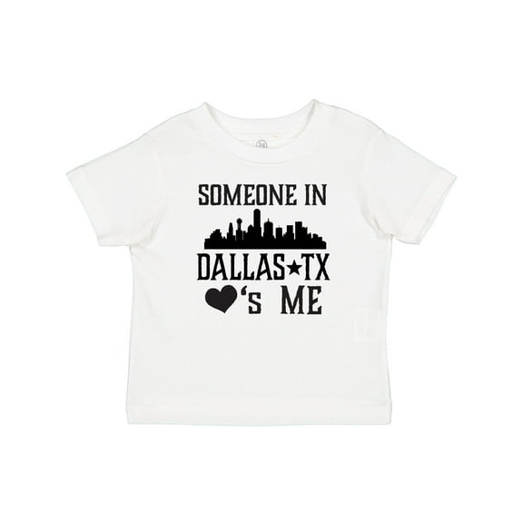 Inktastic Dallas Texas Someone Loves Me Boys or Girls Baby T-Shirt