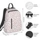 thumbnail image 2 of Disketp Floral Mochila Ligera e Impermeable, Mochila de Día Resistente para Viajes, Senderismo y Uso Diario para Hombre y Mujer, 2 of 7