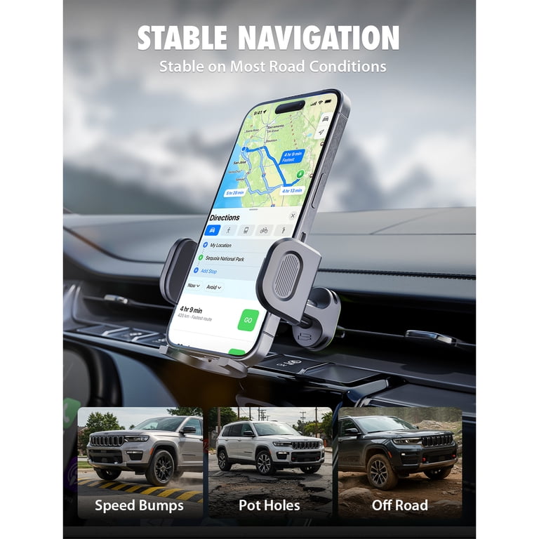 2-in-1 Air Vent and Dashboard Car Phone Mount photo 6