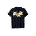 thumbnail image 1 of Vintage Merit Baseball Font Multicolor Lettering Unisex T-Shirt V865, S - 5XL, 1 of 4