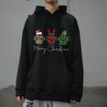 thumbnail image 4 of Pompotops Femmes Casual Mode Imprimé Pull Col Rond Manches Longues Pull, 4 of 5