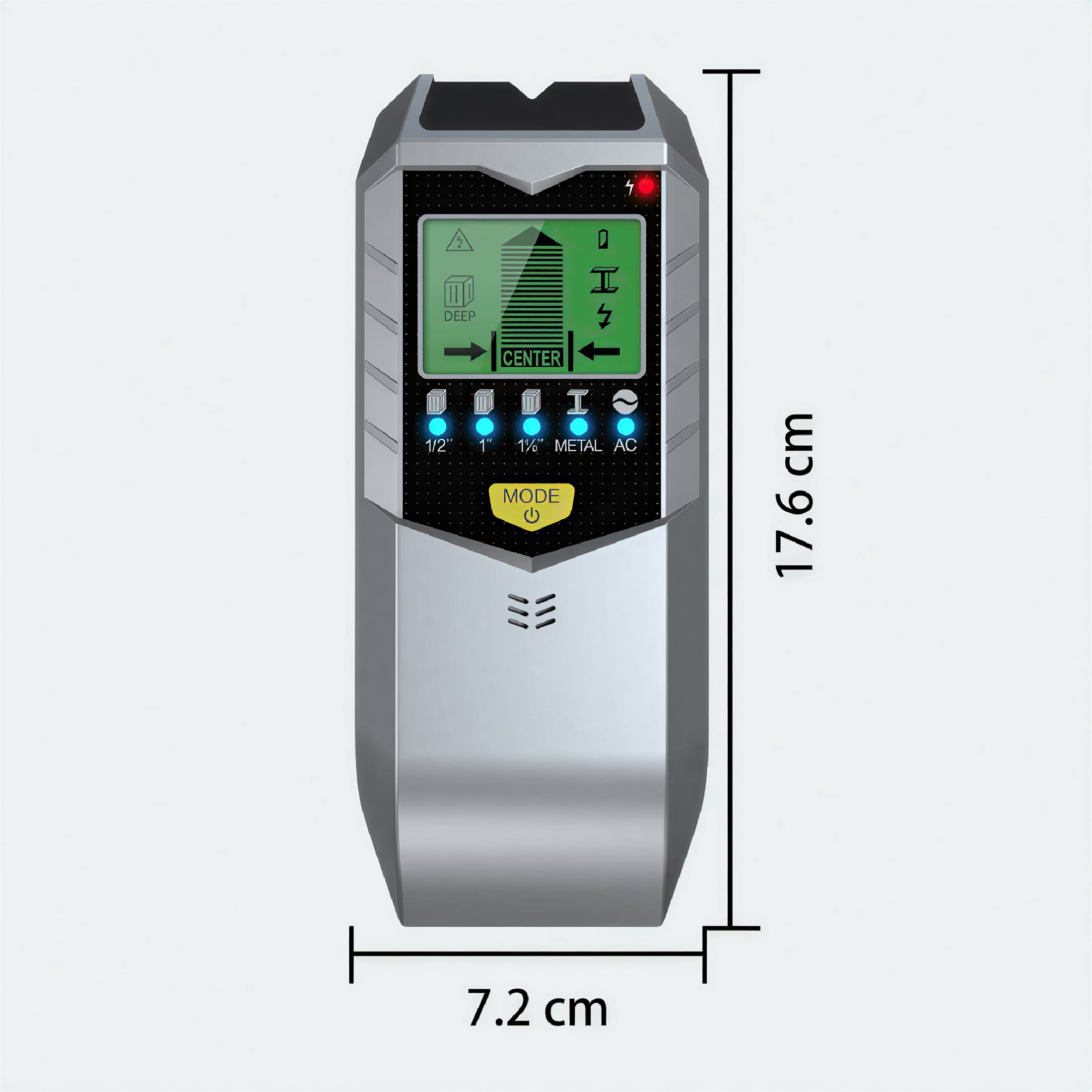 GJX 2026 New Stud Finder Wall Scanner,Magnetic Stud Finder with Lcd Display for Home Improvement,For Wall,Ceiling,Workshop