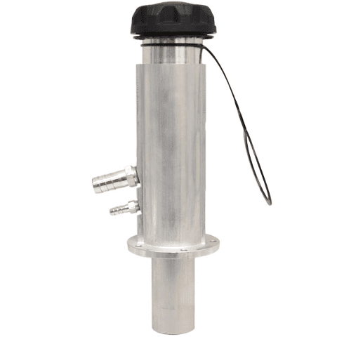 Tracker Marine Boat Fuel Filler Tube 190046 | 11 3/4 x 3 Inch Aluminum