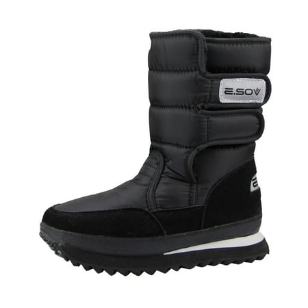 

NECHOLOGY Rain And Snow Boot Women Snow Boots Slip Waterproof Outdoor Shoes Winter Snow Snow Hiking Boots Women with Shoes Black 7