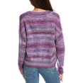 thumbnail image 2 of Electric & Rose womens  V-Neck Sweater, s, Purple, 2 of 3