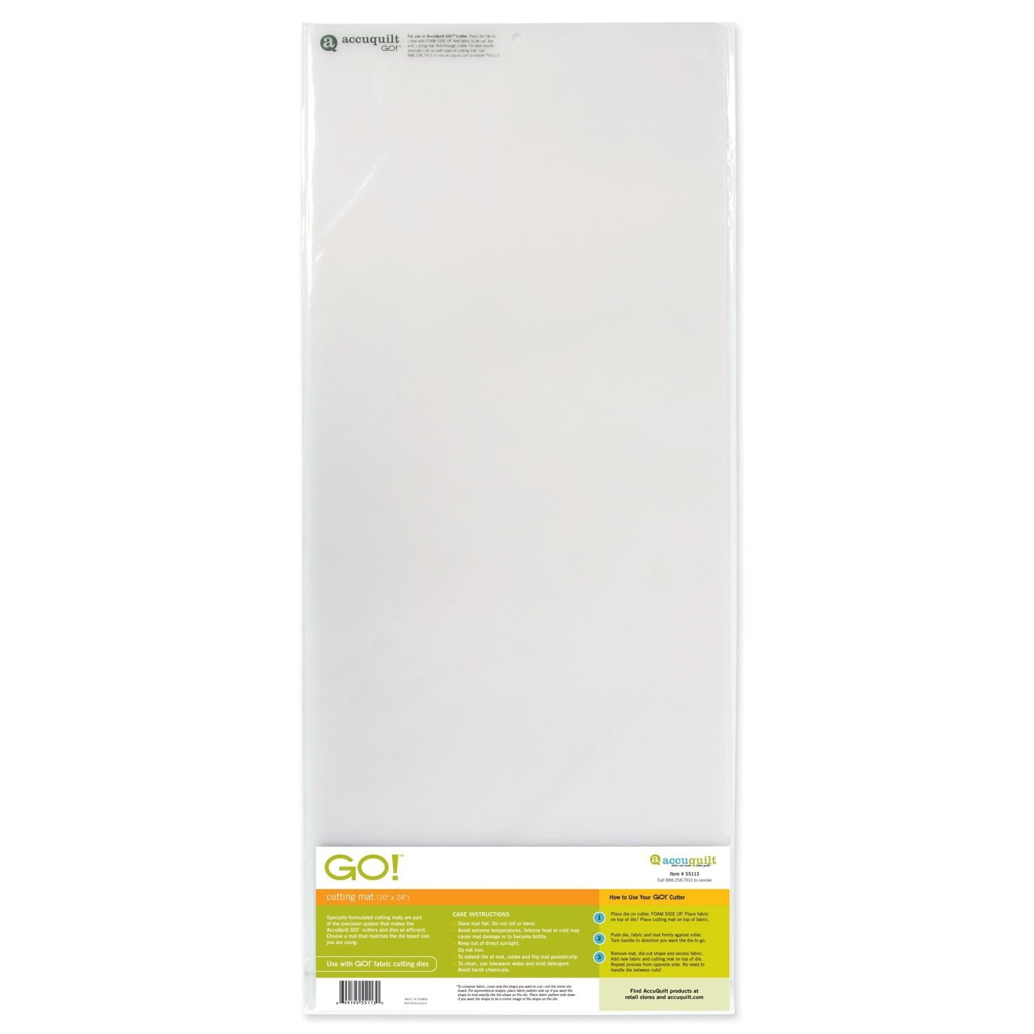 Baby Cutting Mat; 6-inch-by-24-inch AccuQuilt GO
