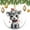 pattern-3, variant on Ceramics Ornaments Zebra Animal Black White Ceramic Double Sided Tree Xmas Ornament Animated Zebra with Christmas Decorations Holiday Ornament for Home Christmas Tree Decor Ornament Xmas Present