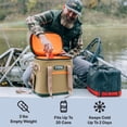 thumbnail image 4 of RTIC Ultra-Tough 15 Qt 20-Can Soft-Sided Cooler, Blue / Grey, 4 of 9