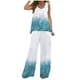 thumbnail image 2 of ICHUANYI Liquidación Trajes De Cuello Redondo Sin Mangas Estilo Primavera Y Verano Con Estampado Suelto Habitual Para Mujer ICHUANYI WER202308251247, 2 of 6