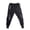 Black Pants, variant on Dagegui Men's Jogger Cargo Pants Streetwear Ankle Casual Tapered Pants with Pocket Techwear Black L