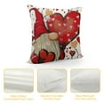 thumbnail image 4 of PIKWEEK Valentines Pillow Covers Red Valentines Decorations Cute Gnome Love Heart Balloon Throw Pillows Mother's Day Anniversary Decorative Cushion Case Farmhouse Outdoor Decor for Home, 4 of 5