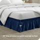 thumbnail image 2 of Faldón de Cama Ajustable Bare Home 15 Pulgadas Tamaño Queen Azul Oscuro, 2 of 6