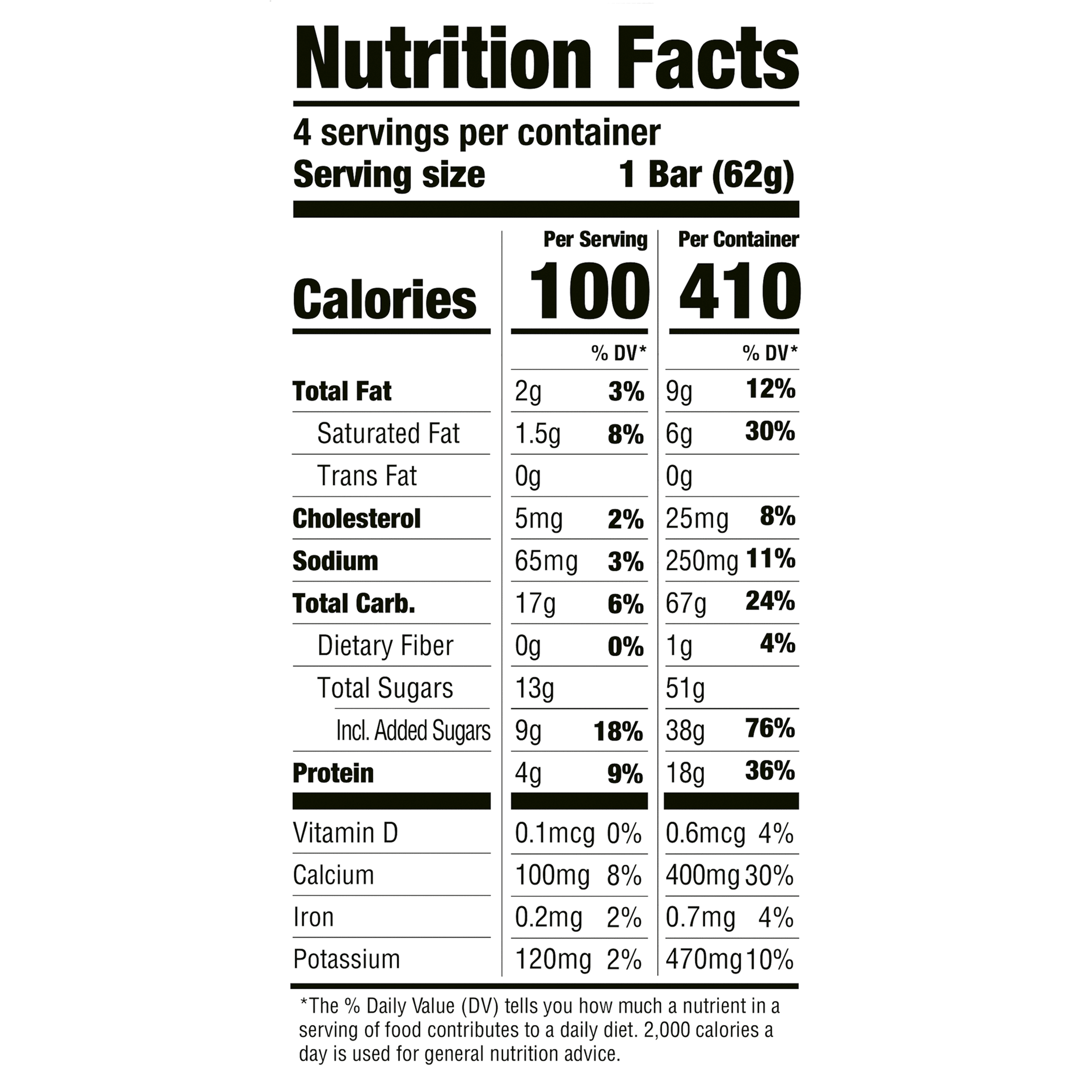 Yasso Smooth Greek Yogurt Ice Cream Bars Chocolate Chip Cookie Dough 3.5 fl oz Frozen