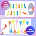 thumbnail image 4 of 110 Pcs Party Favors for Kids Toy Assortment for Prizes,Space Bouncy Balls Sticky Hands Slap Bracelets,Puzzles for Treasure Box, Classroom Rewards,Birthday Party,Goodie Bag Filler for Children's Day, 4 of 9