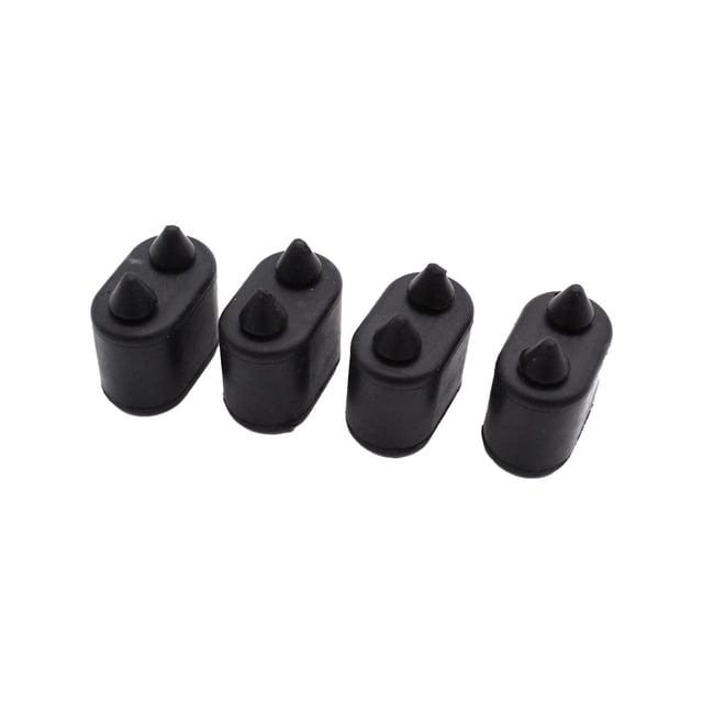 4x paragolpes de cuerpo de de puerta de coche, almohadillas de cojín negras para GS , piezas de repuesto