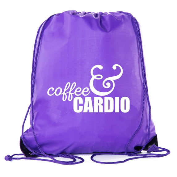 Inspirational Gym Quote Bags, Gym Drawstring Backpacks for Fitness Motivation