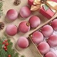 thumbnail image 6 of 12X Velvet Christmas Balls Christmas Tree Hanging Ornaments Xmas Tree Hangi GXK, 6 of 9