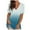 Light blue womens tops, variant on Pimelu Summer Tops Plus Size Tops for Women Workout Tops for Women Fashion Gradient Print V Neck Loose Tshirts Ladies Girls Summer Short Sleeve Tunic Blouses