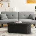 thumbnail image 7 of CONCETTA 43in Ottoman with Storage, Folding Foot Rest for Living Room & Bedroom, Versatile Home Bench, Black, 7 of 7