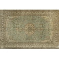 thumbnail image 1 of Ahgly Company Indoor Rectangle Traditional Brownish Green Persian Area Rugs, 8' x 10', 1 of 6