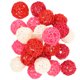 thumbnail image 5 of KAKOWELY 24 bolas redondas de ratán para decoración de mesa de boda., 5 of 5