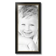 thumbnail image 2 of ArtToFrames 10x22 inch Black Velvet with Gold Picture Frame, Black MDF Poster Frame (4690), 2 of 7