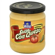 Wise Medium Salsa Con Queso, 15 Oz.