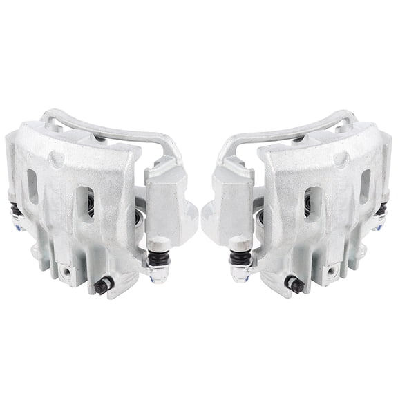 2PCS Rear Driver & Passenger Side Disc Brake Calipers (w/Bracket) 2 Pistons 2000-2005 for Ford Excursion 6.8L 2003-2004 for Ford F-350 Super Duty 6.0L