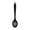 Black, variant on Silicone Nonstick Mixing Spoons Serving Nonstick Mixing Heat Resistant Slotted Spoons Hygienic Design Slotted and Solid Spoons for Mixing and Serving