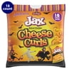 Jax Halloween Baked Cheddar Cheese Curls, Multipack, Gluten-Free, 0.65 oz, 18 Count