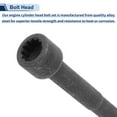 thumbnail image 4 of Juego de tornillos de cabeza de cilindro del motor Unique Bargains para Toyota Corolla 1.8L L4 2009-2020 No.ES 72434, 4 of 7