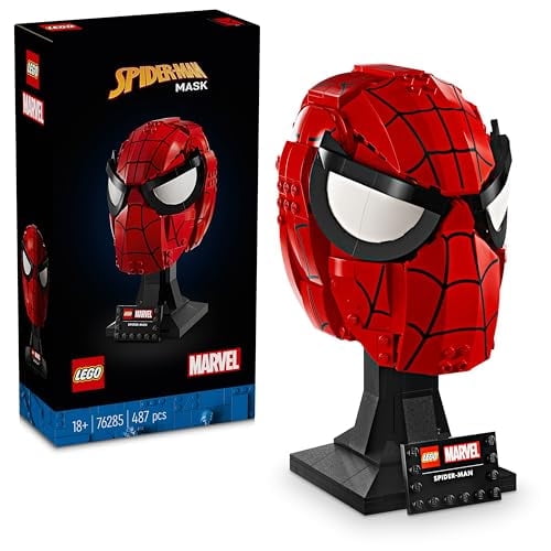 LEGO, Marvel Spider-Man's Mask, 76285, Buildable Collectible