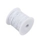 thumbnail image 2 of 100 m en 1 rollo de cuerda elástica blanca para accesorios de joyería DIY, hebras sintéticas resistentes al desgaste, cuerda de cuentas para joyería DIY., 2 of 7