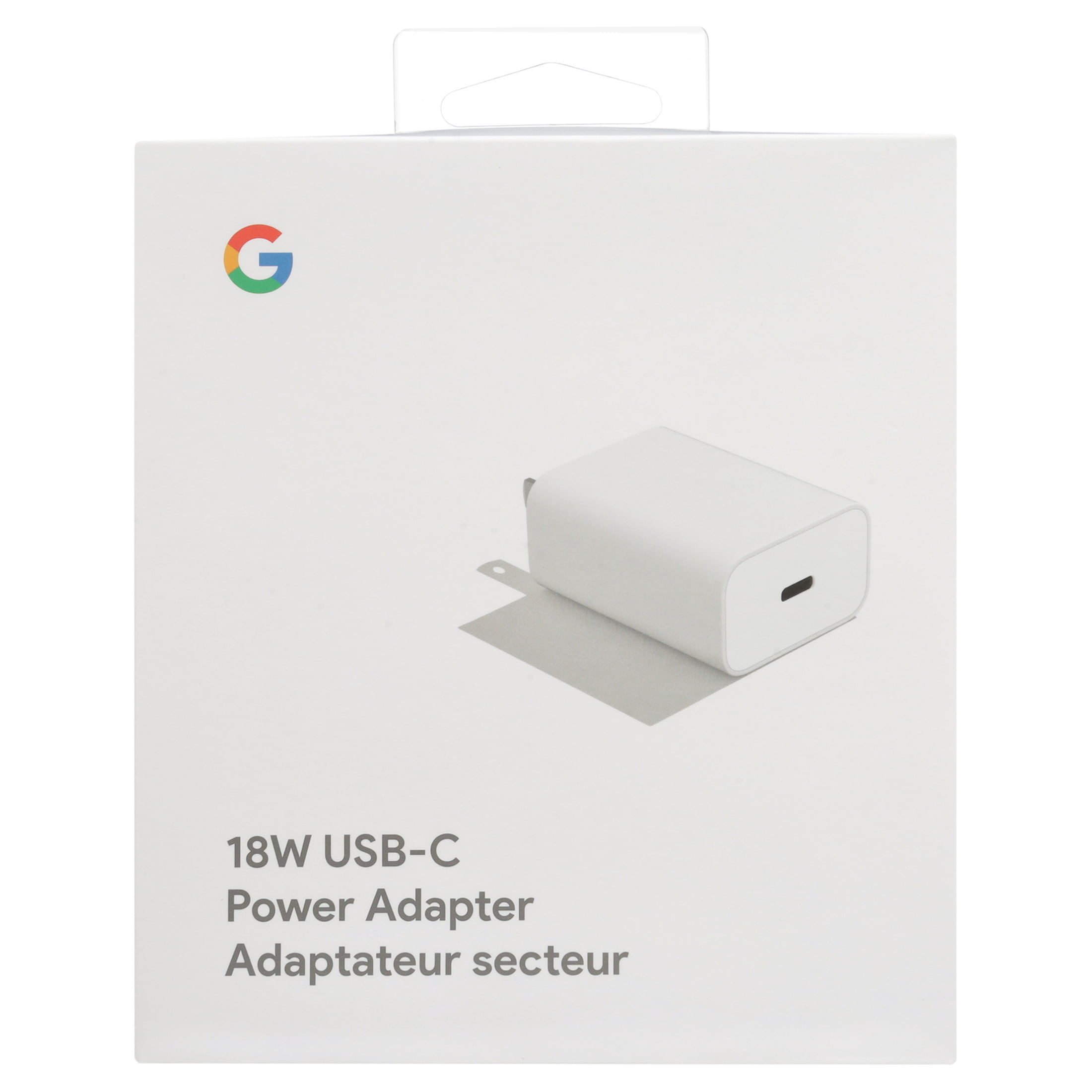 Cargador de Red Google Original USB-C 18W, Power Delivery + Cable